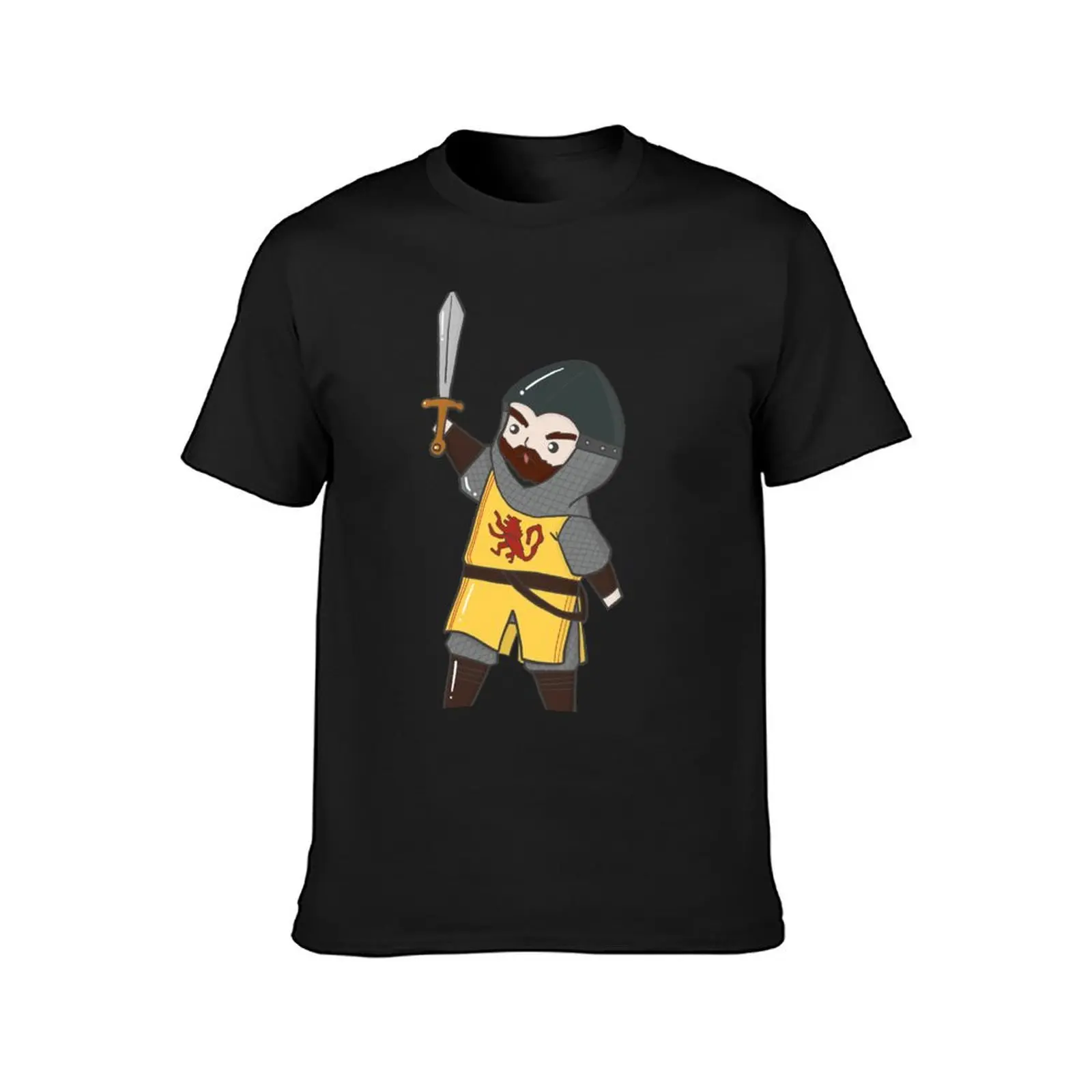 Cute Historical Characters Robert Bruce Drawing T-Shirt animal prinfor boys plus sizes t shirts for men