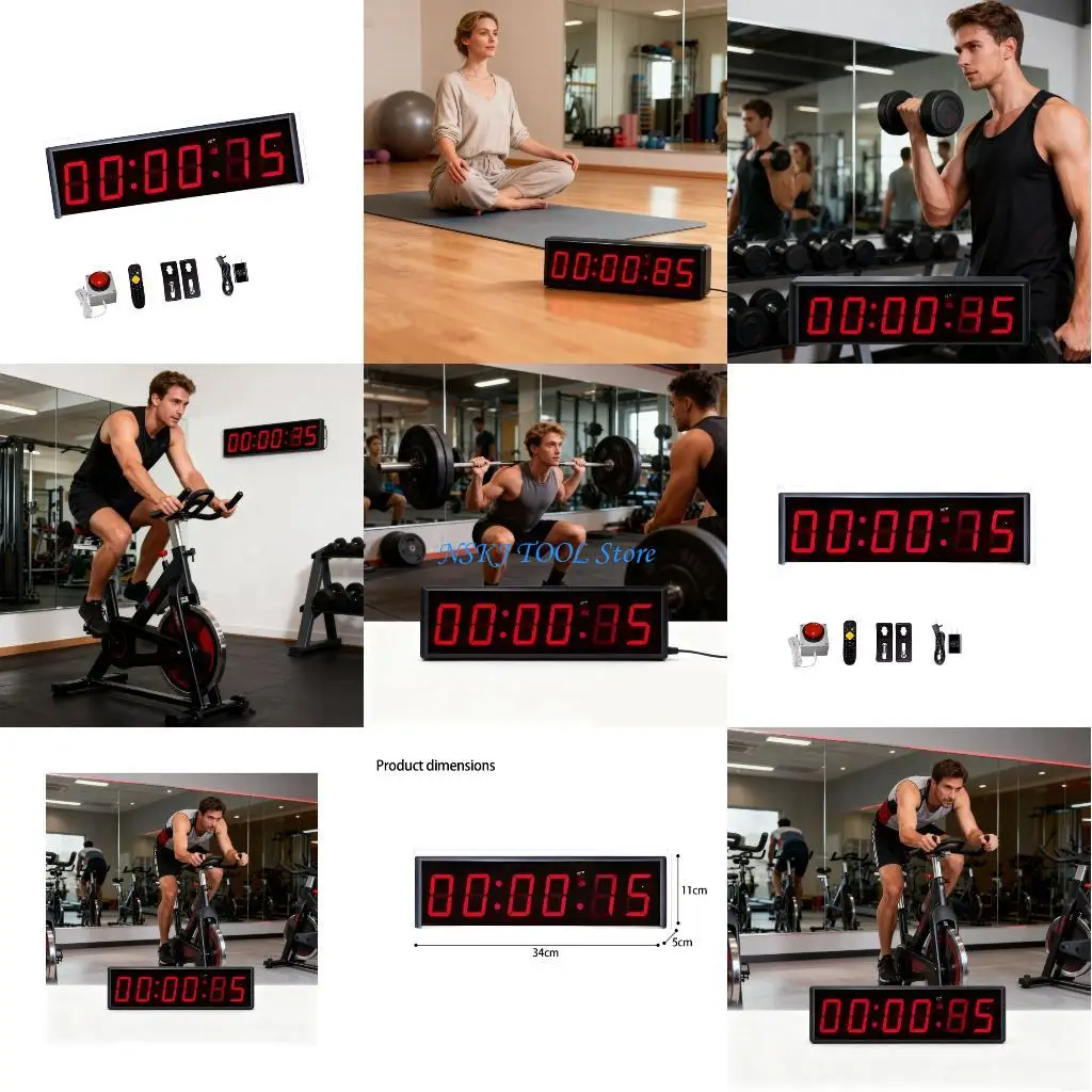 

L8RC Multiple Purpose Hand Slap Clock For Cooking Meetings And Training 110V Ready