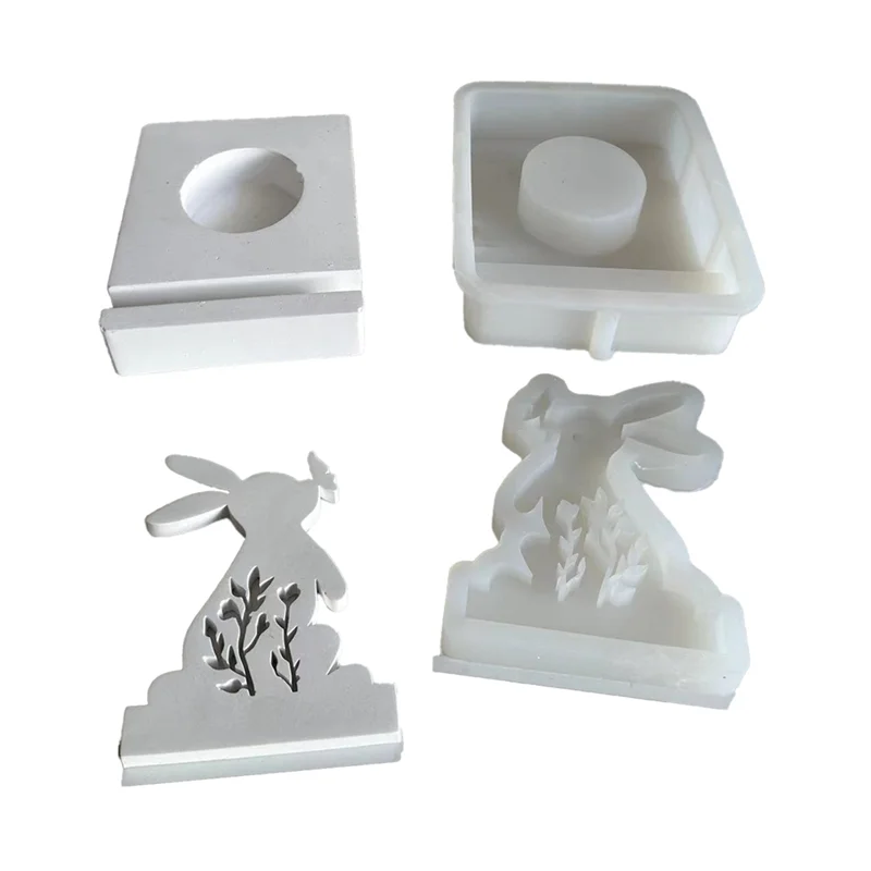 

A20F-Пасхальный подсвечник силиконовая форма поцелуй бабочка подсвечник форма DIY ароматерапия гипсовая форма