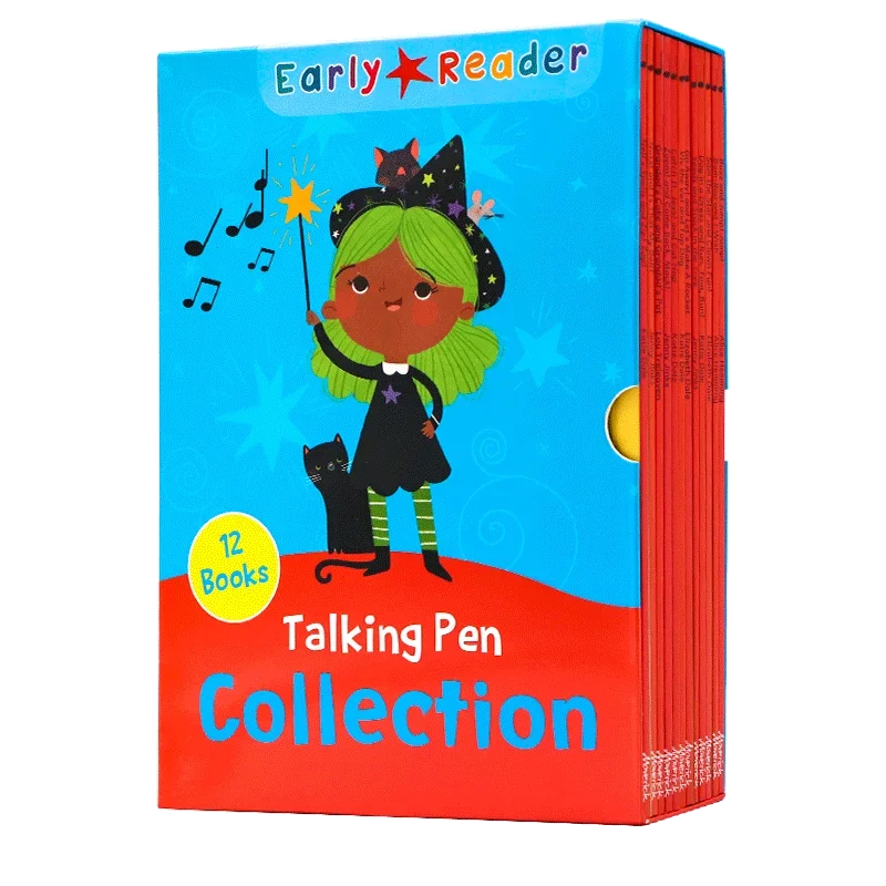 

12 books/set, Maverick Early Reader Red level 2, Children's books aged 3 4 5 6 English Reading book, Picture Books HJ-017