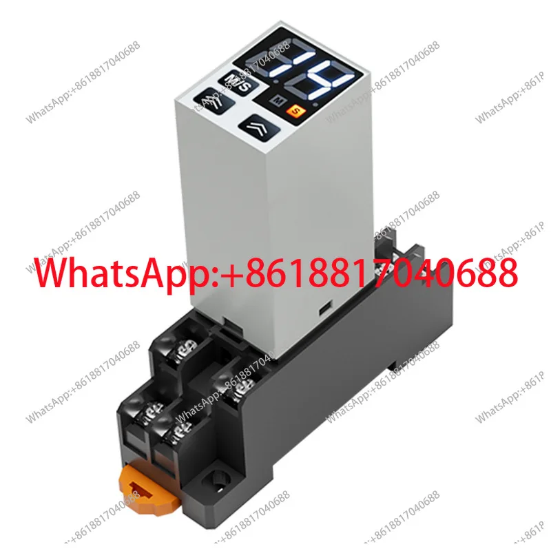 H3Y-2/4 Digital Display Time Relay 220V Small Power-On Delay Controller DC12V/24V 8/14 Pins