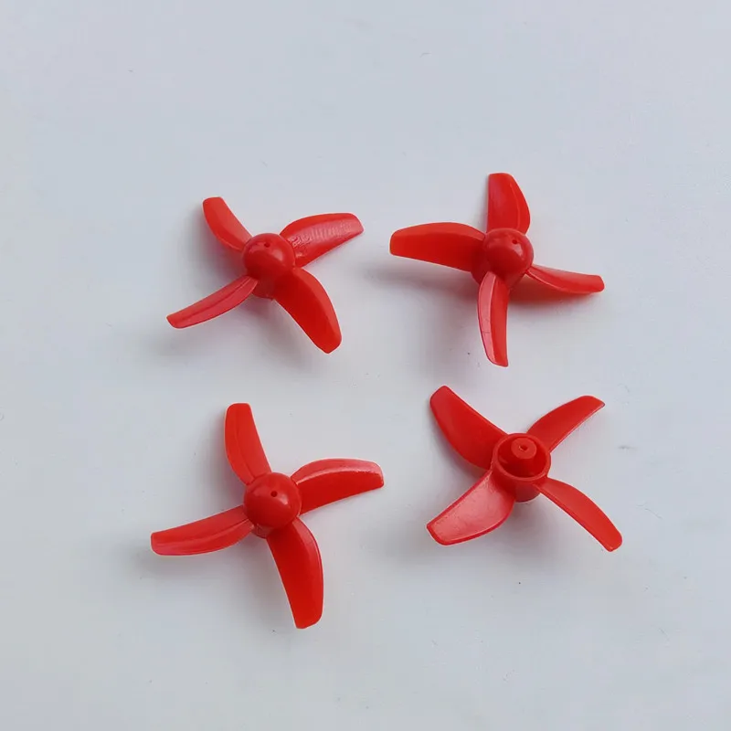 F36 DIY Mini RC Drone 30mm CW CCW Propeller Props 4Pcs 615 Motors JJRC H36 E010 Red Black