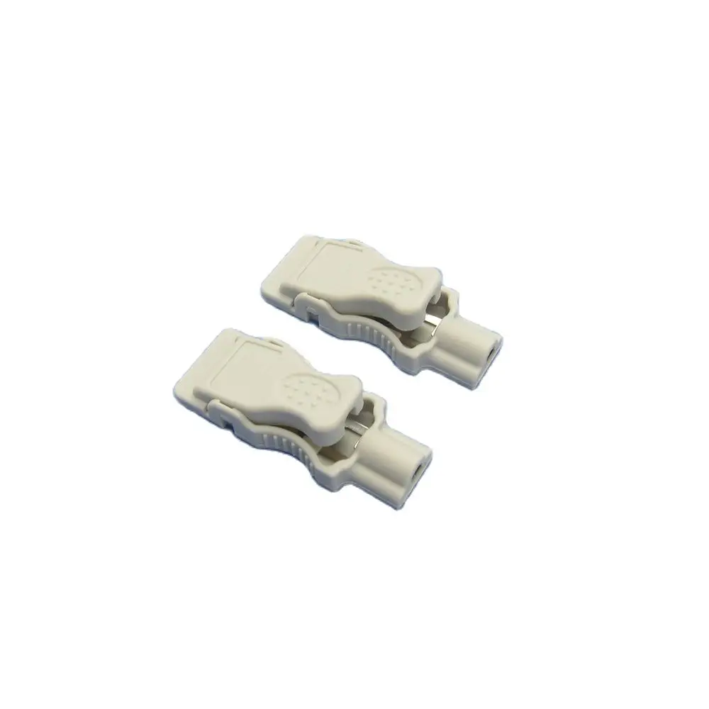 10 PCS Ecg Ekg Electrode Adapter Clip Universal Connection for Ecg Cable 4.0mm Banana to Ecg Pad Banana Cable to Electrode Pad