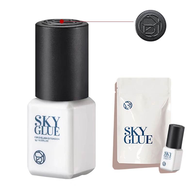 1 Bottle Sky S Plus Glue Fake Eyelash Extension Supplies Black Cola Strongest Korea Adhesive Accessories 5ml Makeup Tools Beauty