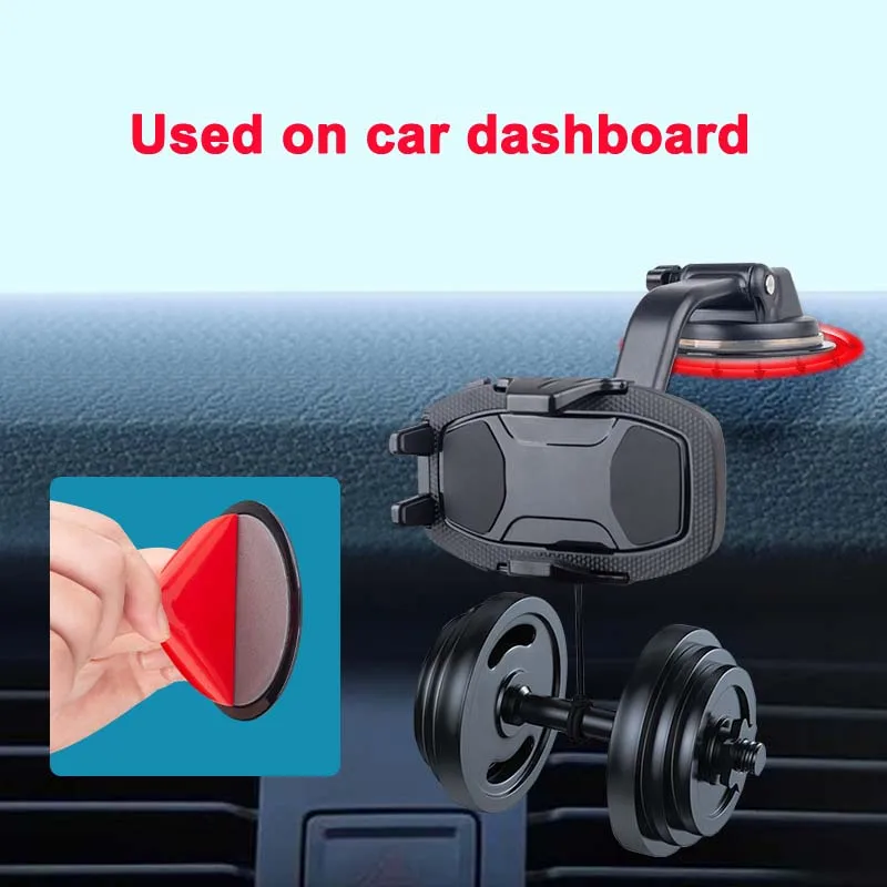 2pcs 80mm Round Base Mount Car Holder GPS Adhesive Sticky Dashboard Suction Cup Disc Disk Sticky Pad Anti-Slip Mat Bracket