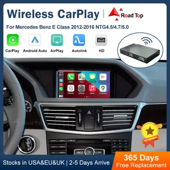 適用於賓士E-ClassW212 W213 E-2016207 NTG4.5/4.7/5.0(2012-2016)的Road Top無線CarPlay,支援AirPlay和Android Auto 8 最佳銷售 賓士W213安卓 - №1
