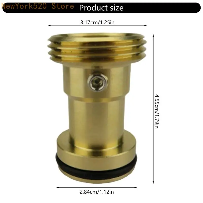 N84C Pratico Metal RP33794 Adattanti per beccuccio vasca per slittamento divergenze per prevenire perdite d'acqua Uso