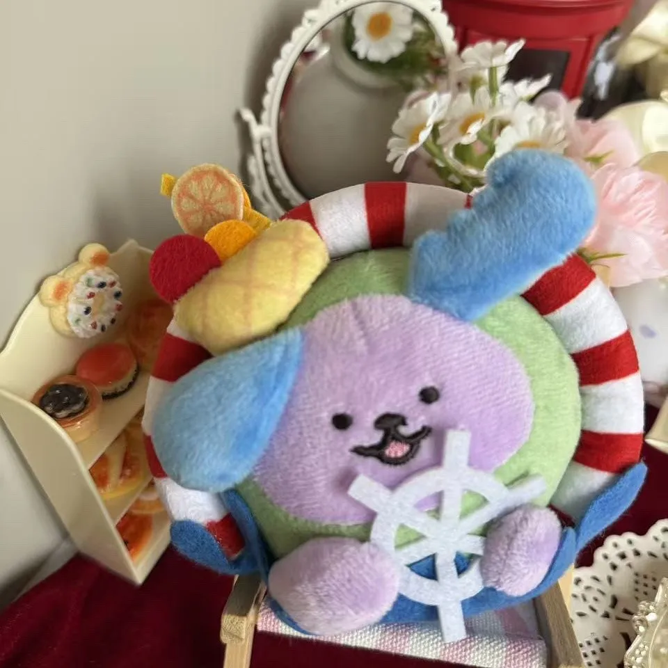 Thailand 10cm avocean Last Twilight JimmySea Printed Cotton Plush accessories bag pendant decoration