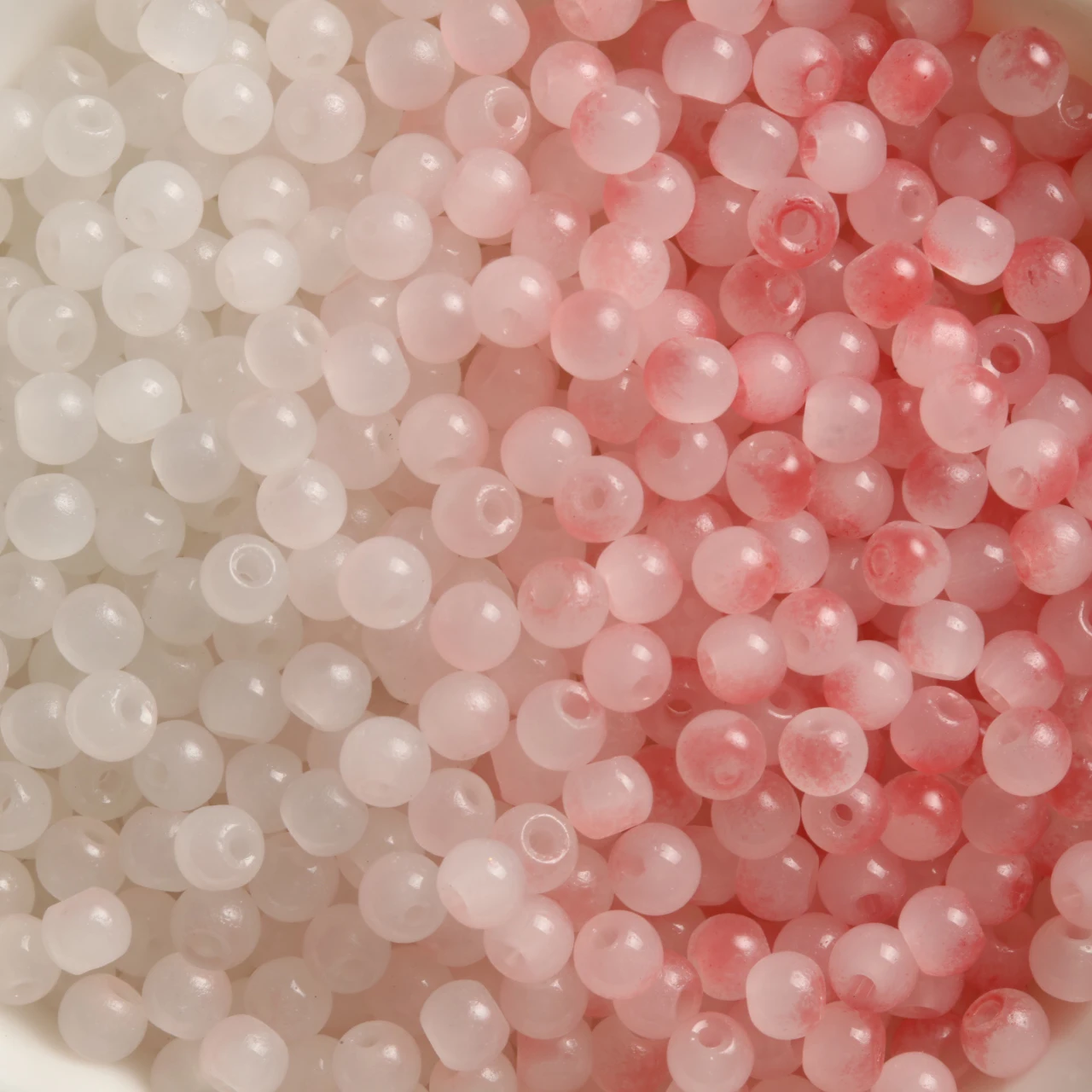 4mm/100pcs Color Glass UV Changing Reactive Loose Beads For Handmade DIY Bracelet Necklace Jewelry Making Decorative Beads