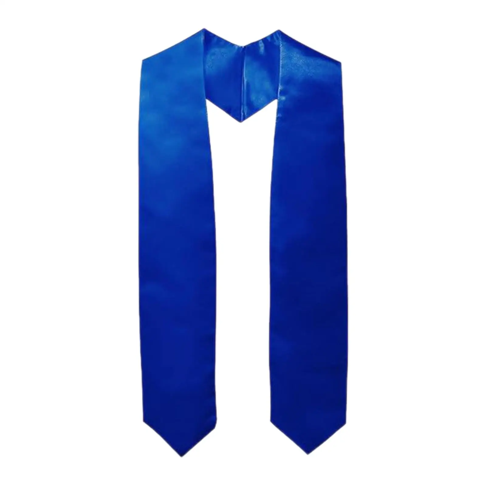 

72 Inch Graduation Sash V Cut Stole for College University Gown Adult Accessories