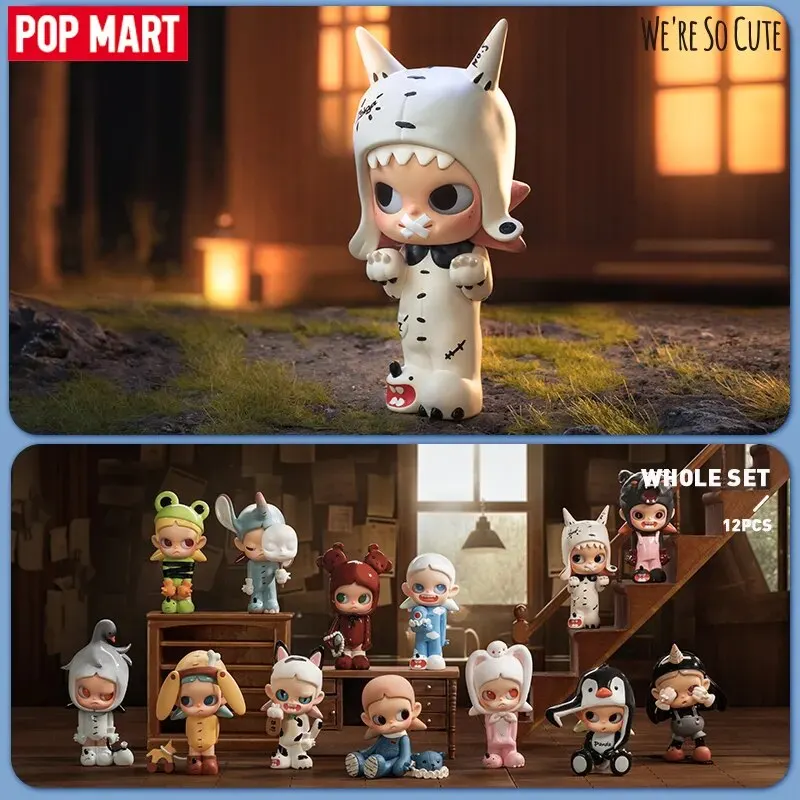 POP MART Zsiga Wir sind So Cute Serie Blind Box Spielzeug Puppe Nette Kawaii Anime Figur Desktop Ornamente Geschenk Sammlung Mystery Box