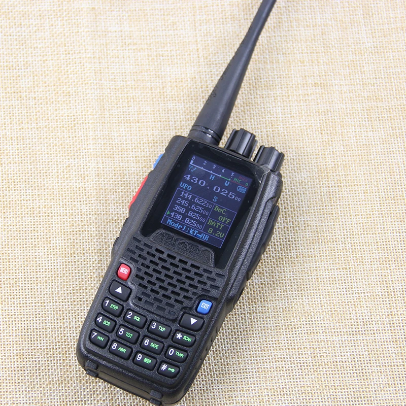 Hand-held four-stage high-power handset UV dual-frequency remote hand-held walkie-talkie