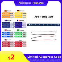 For FLASHFORGE Adventurer 5M AD5M Light Strip Super bright Led 24V Light Bar for AD5M 5MPRO 3D Printers