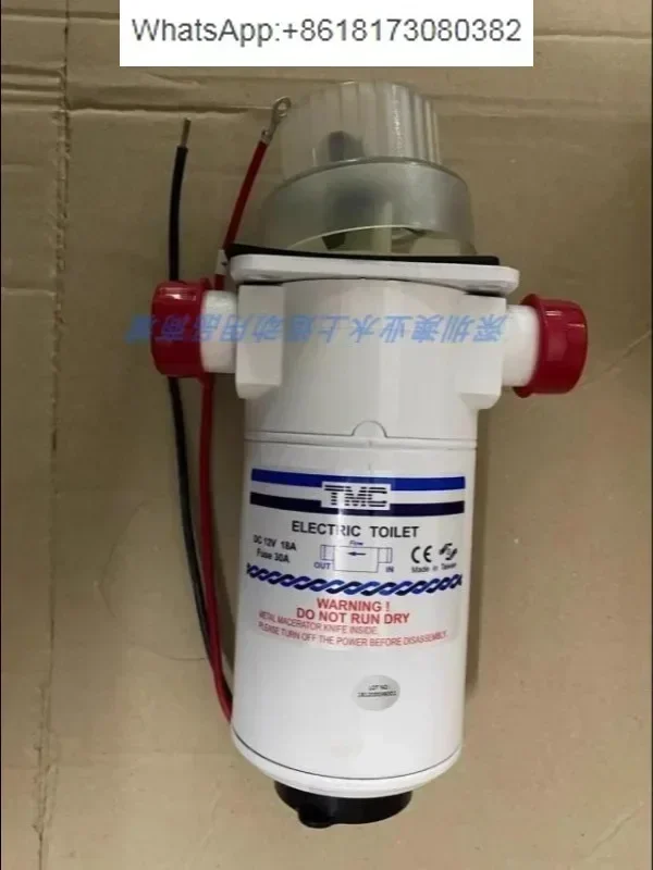 Тайвань, Китай TMC Электрический насос для яхты и лодки, туалетный насос 12 В 24 В, коммиционный насос для туалетного двигателя Тайвань, Китай TMC Электрический насос для яхты и лодки, туалетный насос 12 В 24 В, коммиционный насос для туалетного двигателя