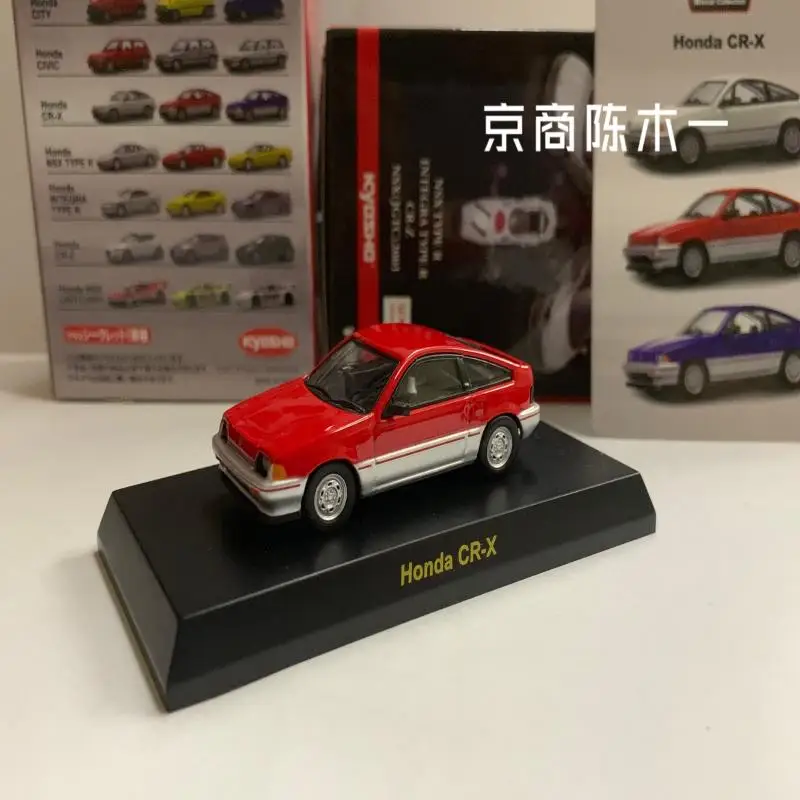 

1/64 KYOSHO CR-X Collection литая под давлением сплав, модель украшения автомобиля, игрушки