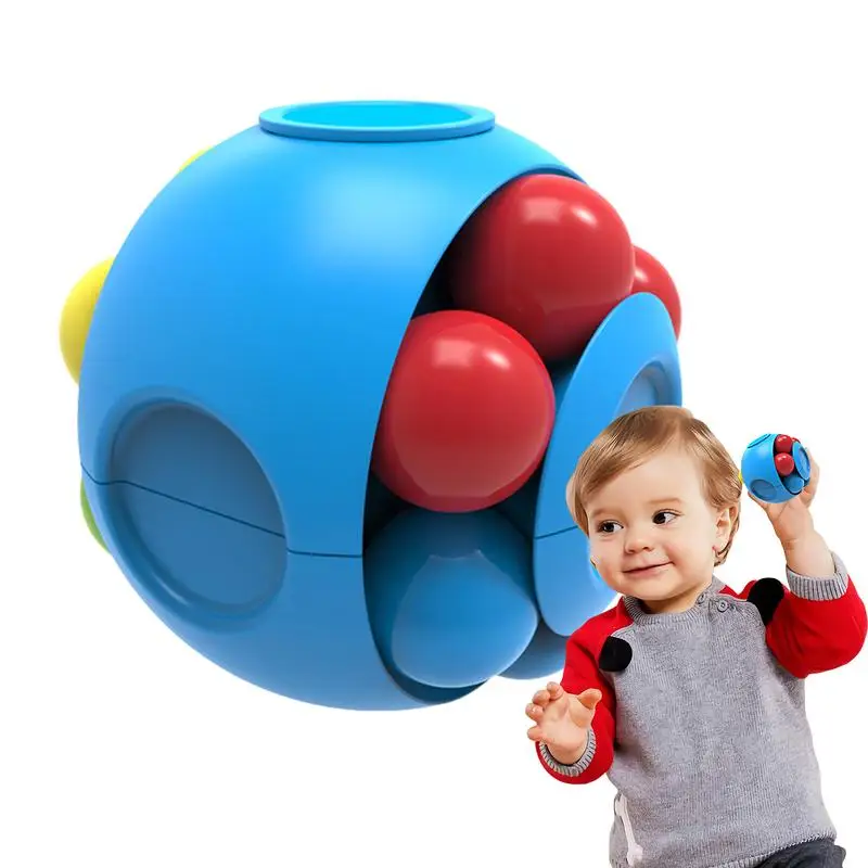 

Finger Rotation Spinner Ball Rotating Bead Ball Finger Toy Jigsaw Puzzles Sensory Toys Beads Stress Relief Toy Ball Game