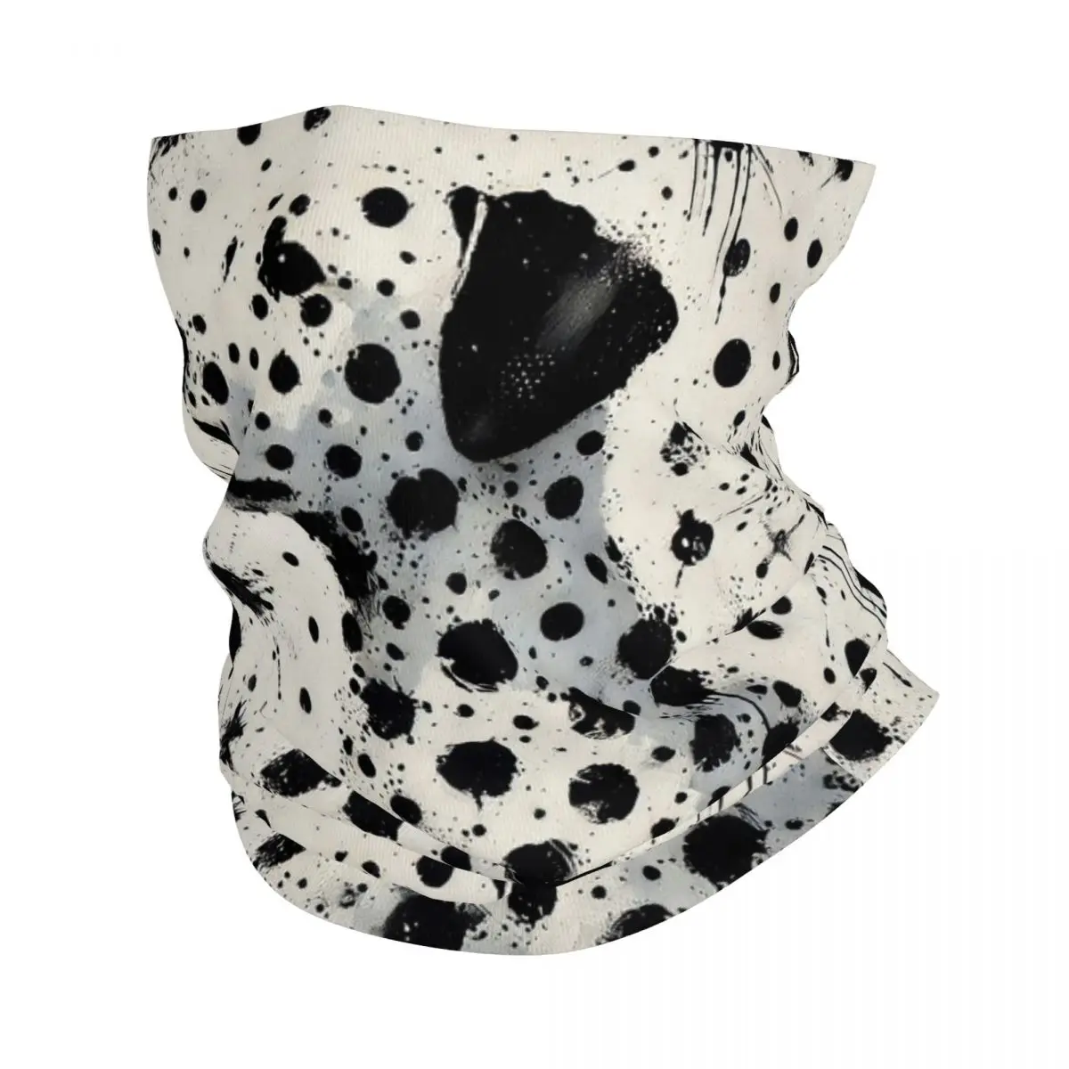 Dalmatian Dreamscape A Splash Of Spots Bandana Neck Gaiter Printed Magic Scarf Multifunction Cycling Scarf Cycling Windproof