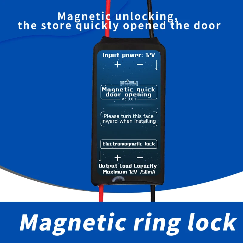 

Escape Room Props Magnetic Ring Unlocking Ultra-thin Easy to Install Use Magnetic Ring to Open Electromagnetic Lock