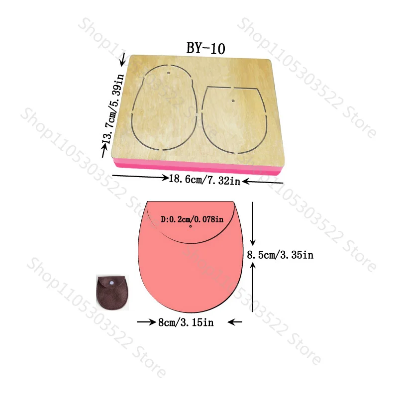 

Деревянные вырубные ножи для творческих машин, совместимые с популярными устройствами для вырубки форм BY-10