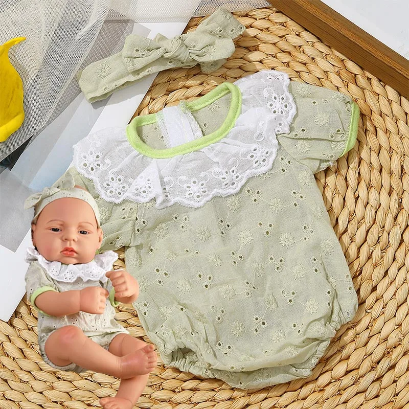 

40cm Doll Clothes Dress Jumpsuit Vest For 15.75inch New Baby Reborn Doll Accessories Baby Girl DIY Clothes Toys for Baby Dolls