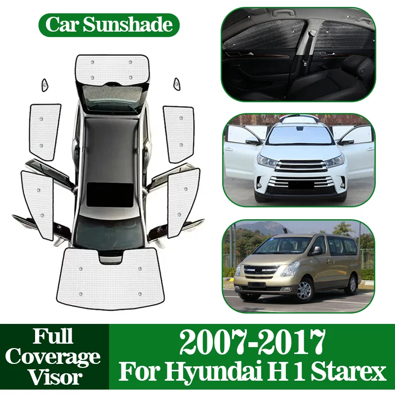 

Car Sunshade Visor For Hyundai H 1 Starex 2007~2017 Privacy Block Reflector Full Coverage Sunshade Windshield Trim Visor Anti-UV
