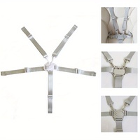 5 Point Harness Baby Protect Universal Belt Baby Safety Belt Dining Feeding Chair Belts Lunch Seat Car Sleeping Fixed Belts