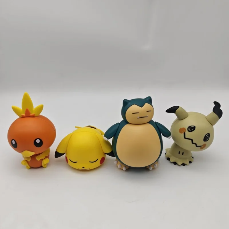 

Anime PokéMon Sleep Assembly Toy Blind Box Car Ornament Room Desktop Decortion Cute Mini Toys Model Creative Festival Gift