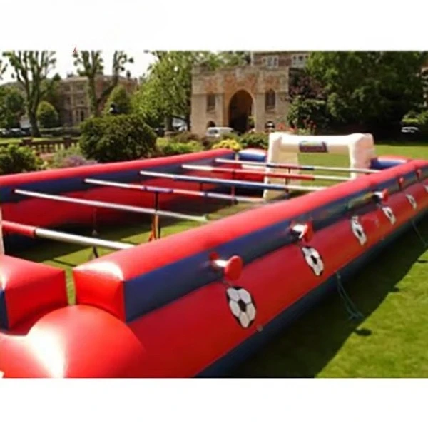 Inflatable table football table football field tossing