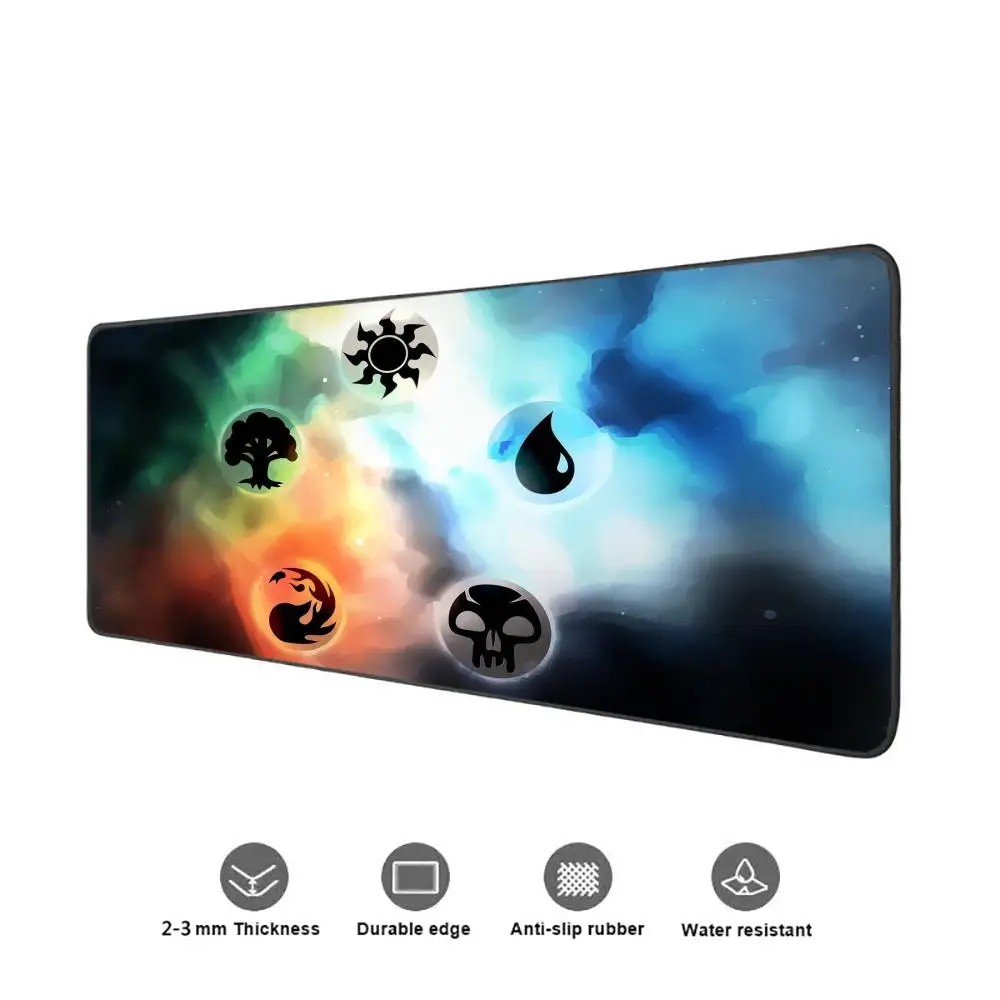 M-Magic the Gathering Anime Mouse Pad Mouse Pad Extended Gaming Keyboard Mats Large 90x40cm XXL Gamer Mousepad