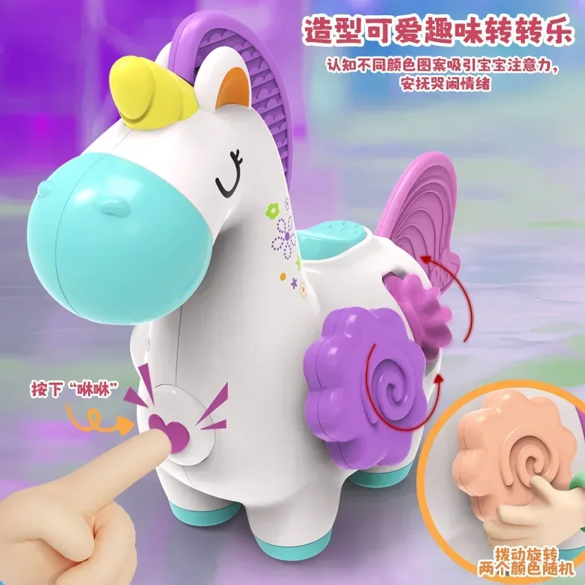 

Детские мягкие игрушки — мягкие игрушки Baby Unicorn & Mammoth, снятия стресса для младенцев (0-3 лет)