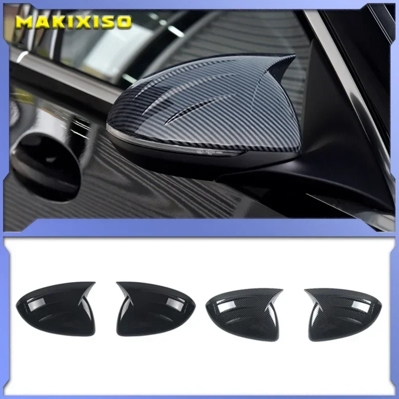 

For Mercedes Benz C Class W206 C200 C220 C260 C300 2022+ Car Accessories Rear View Mirror Cover Caps Trim Shell Protective Frame