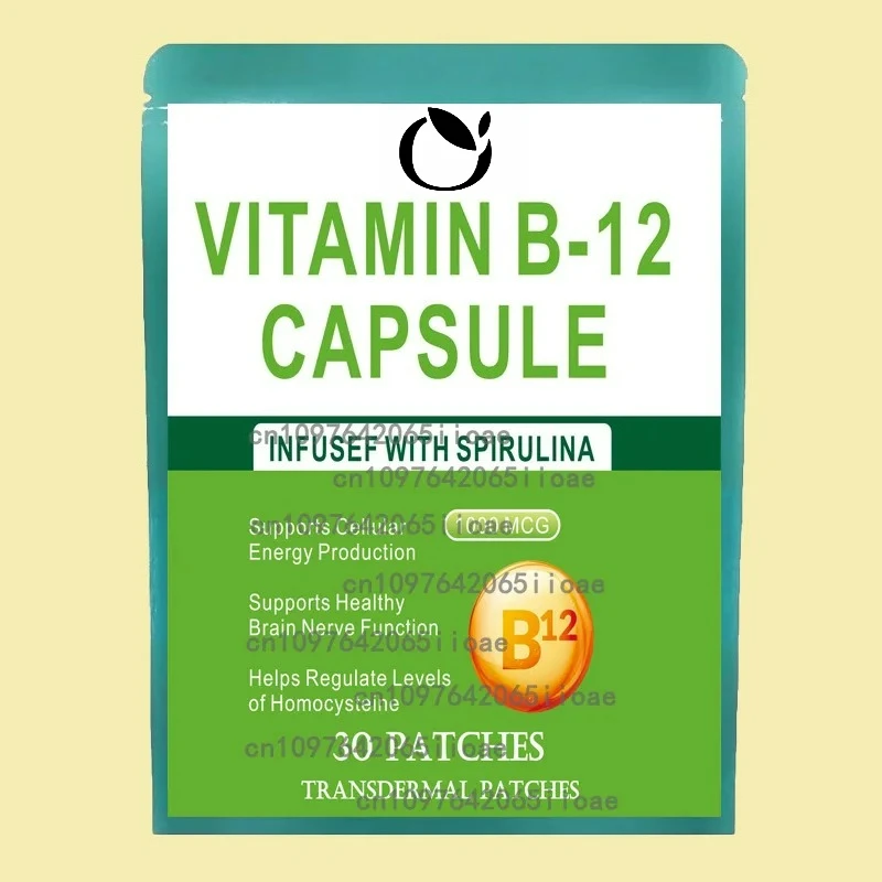 30 cerotti complessi di vitamina B12 con cerotti transdermici