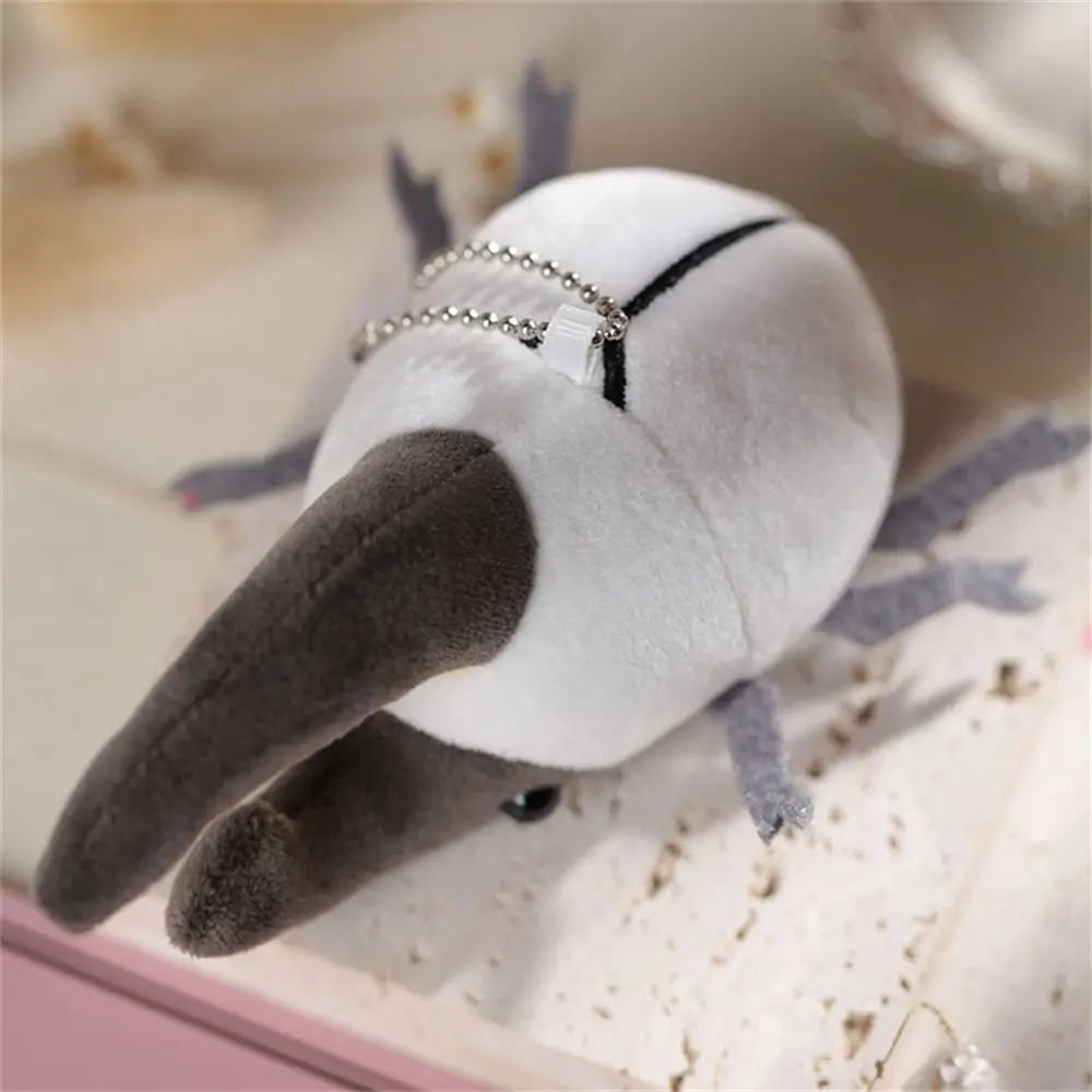 Gift Cartoon Stuffed Doll Birthday 10cm Bag Pendant Beetle Plush Doll Insect Pendant Insect Plush Keyring Insect Keychain