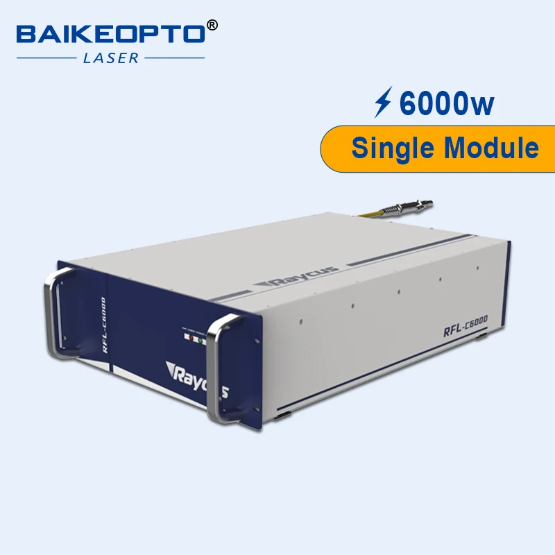 RFL-C6000 Raycus 1500W 2000W 3000W 4000W 6000W Single Module CW Fiber Laser Source For Fiber Laser Welding Machine