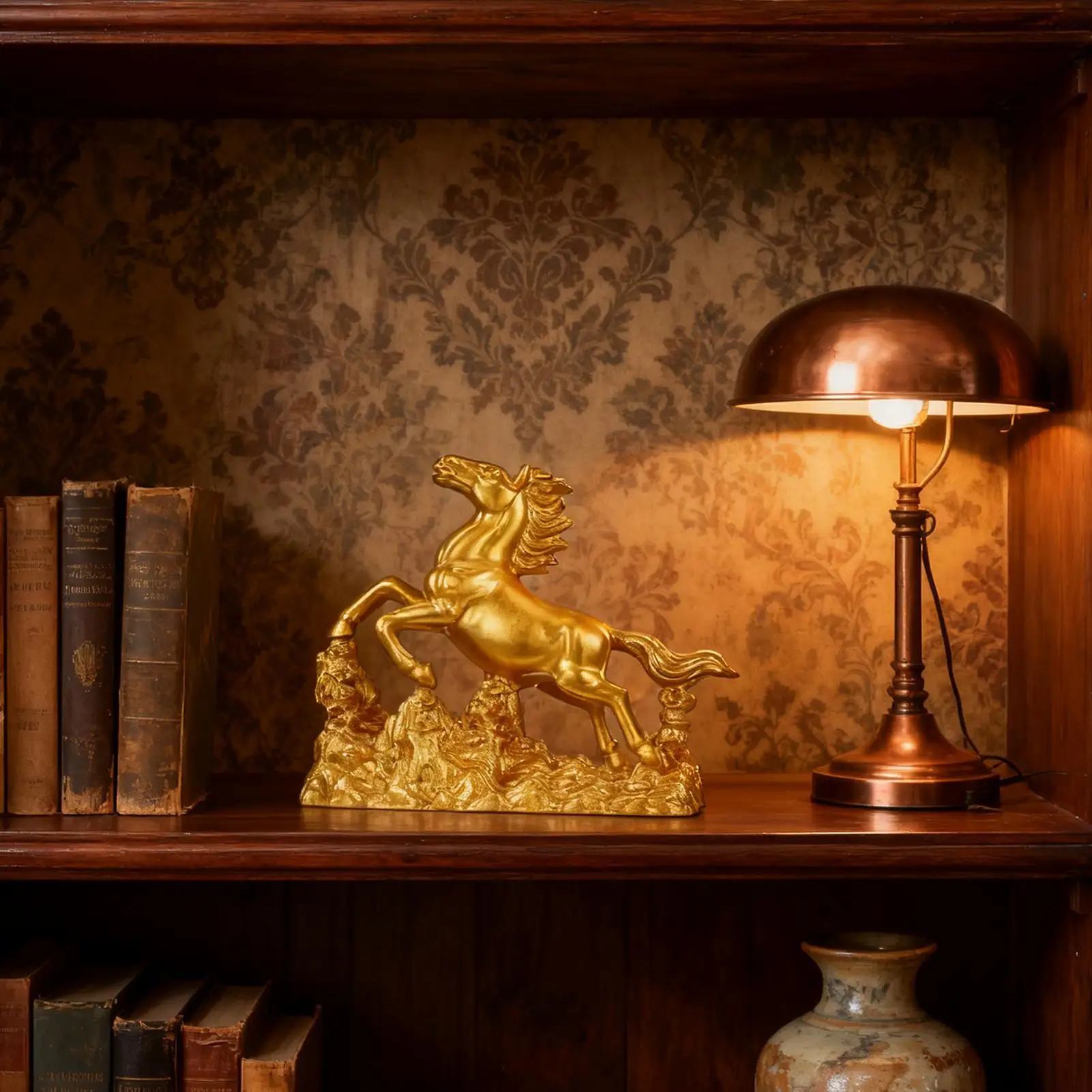 سنة تمثال الحصان تمثال راتنج تذكارية 2026 تمثال سنة الحصان القمري الصيني لجمع عشاق الأسرة والأصدقاء