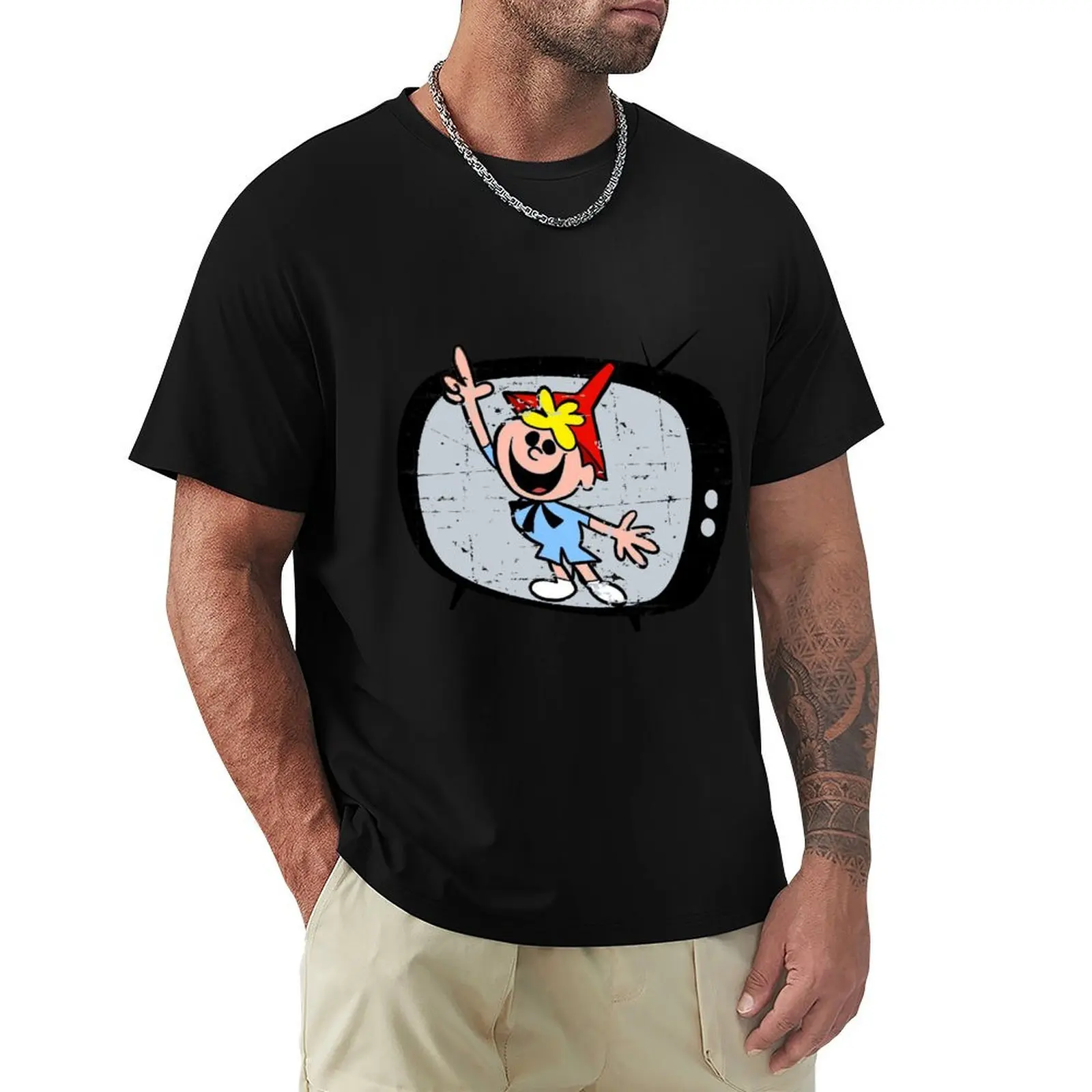 

Tom Terrific TV T-Shirt Casual Loose Daily Wear T-Shirt