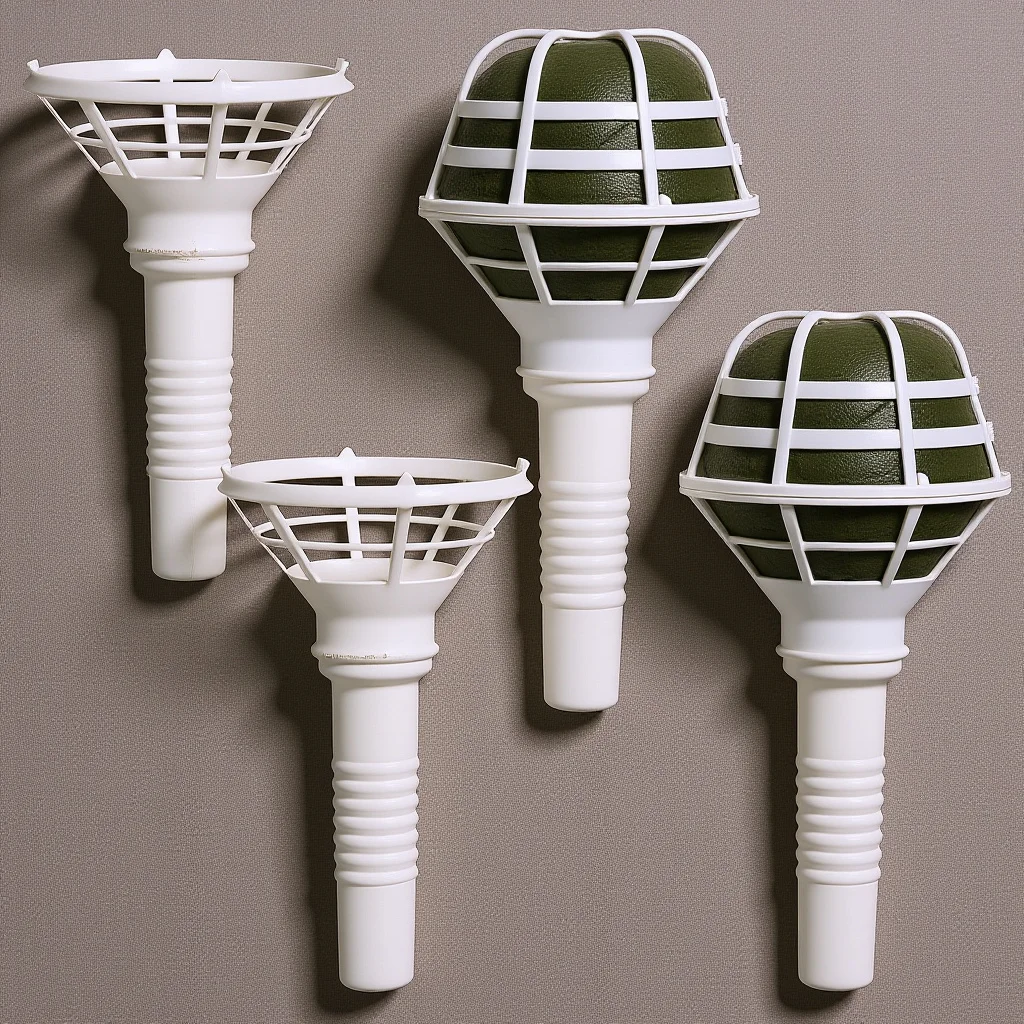 

4Pcs Floral Bouquet Holder Wedding Bridal Shower Engagement DIY Crafts Decor Bridal Bouquets Holder Wedding Bouquet Handle,