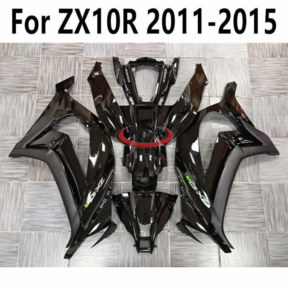 

Bodywork Cowling Fit ZX10 R ZX 10R 2011 2012 2013 2014 2015 Motorcycle For Kawasaki ZX10R Full Fairing Kit All Shiny Black