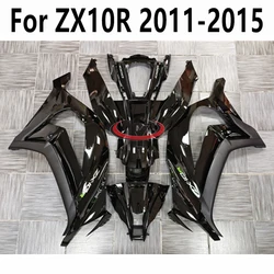 Bodywork Cowling Fit ZX10 R ZX 10R 2011 2012 2013 2014 2015 Motorcycle For Kawasaki ZX10R Full Fairing Kit All Shiny Black