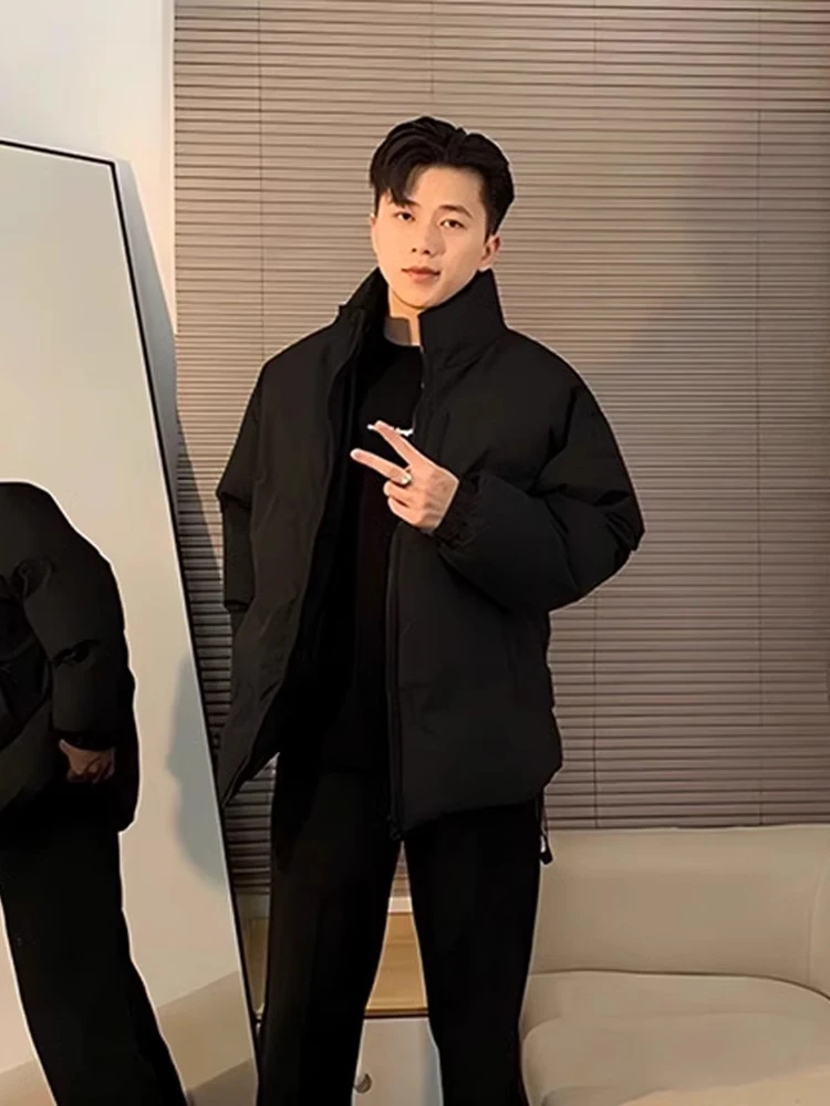 

Мужская зимняя куртка-пуховик Cleanfit Bla ort, пуховое пальто с воротником-стойкой, американская хлопковая одежда