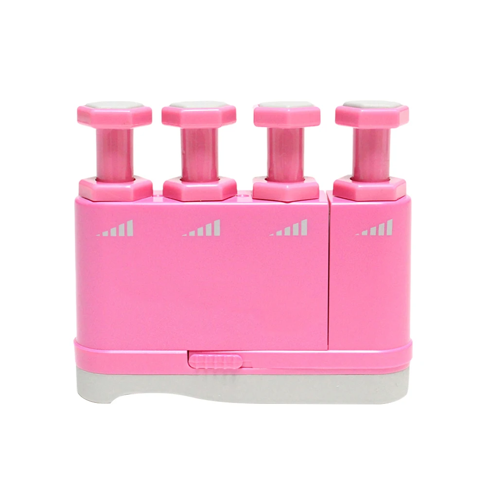 

Finger Independence Trainer Practice Apparatus Hand Exerciser Enhancer Strengthen Pink