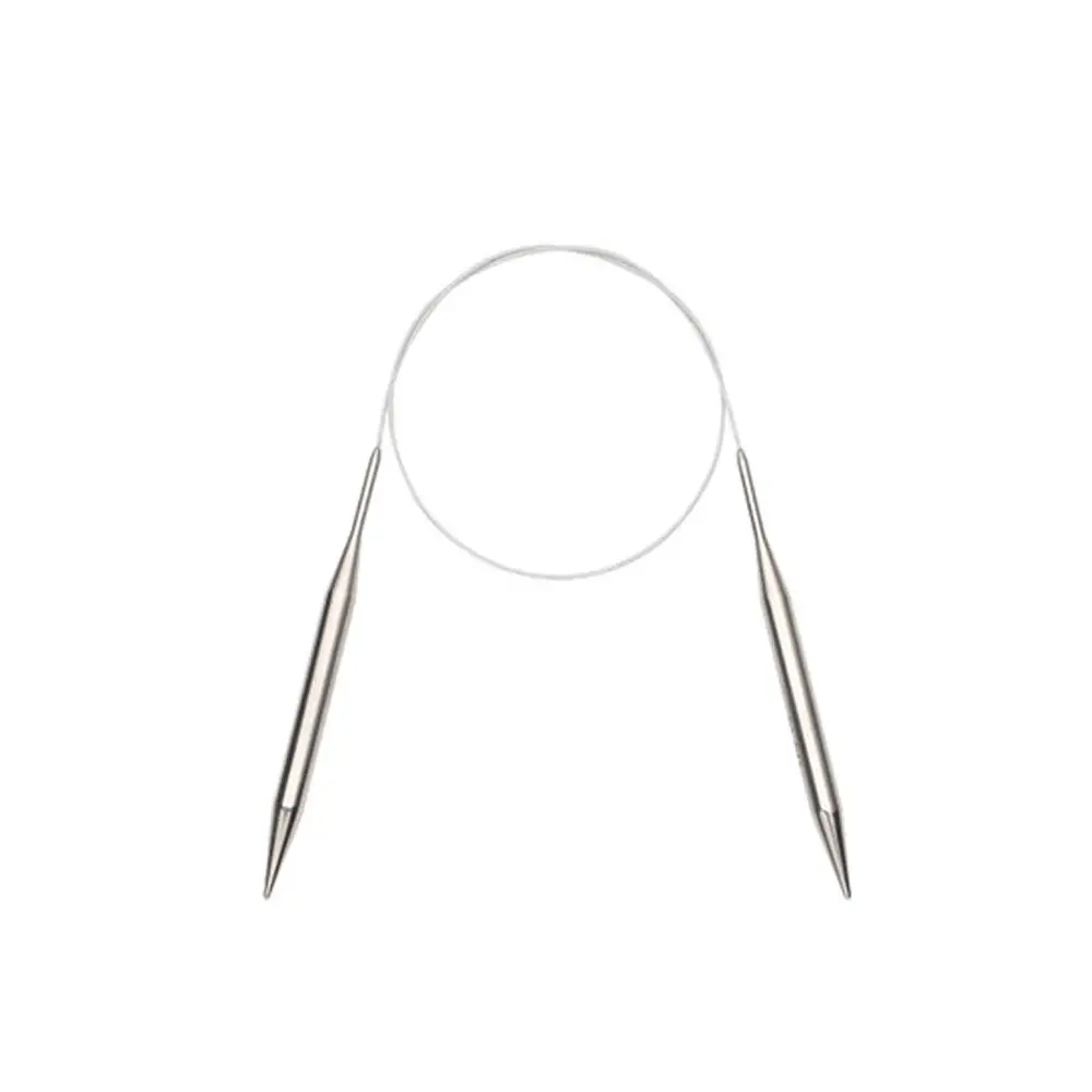 40/100cm Household Handmade Weaving Needlework Supplies DIY Crafts Circular Needle Knitting Needles Crochet Hook Sewing Pins