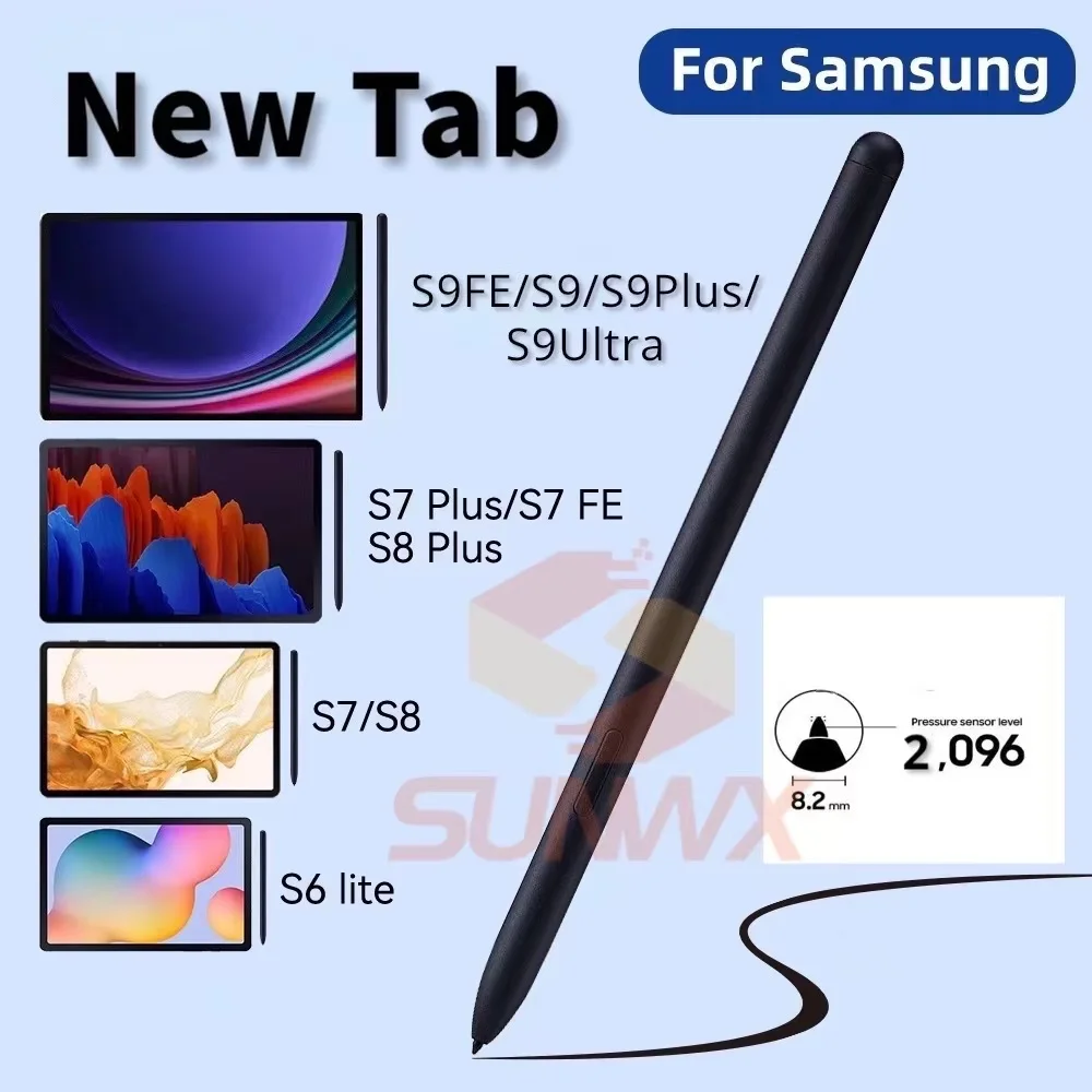 

Tablet Pen Stylus Touch Pencil S Pen for Samsung Galaxy Tablet Tab S8 S7 FE S6 Lite S7+ S8+ S9 S9FE Touch Pen Without Bluetooth