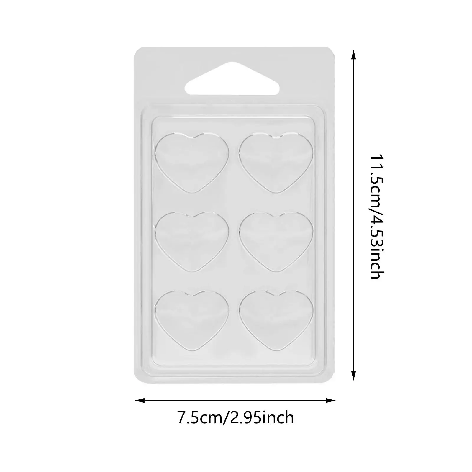 10/20 قطعة من الشموع تذوب قوالب صدفي لتقوم بها بنفسك نموذج صب الشوكولاتة سهل الاستخدام لصنع الشموع لشموع السهام المتحركة