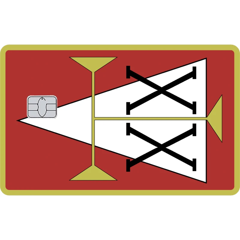 Fashion Hunter Licence Matte Credit Card Skin Sticker for VISA JCB Mastercard and Other IC Card Protection Decoration ACG view 5