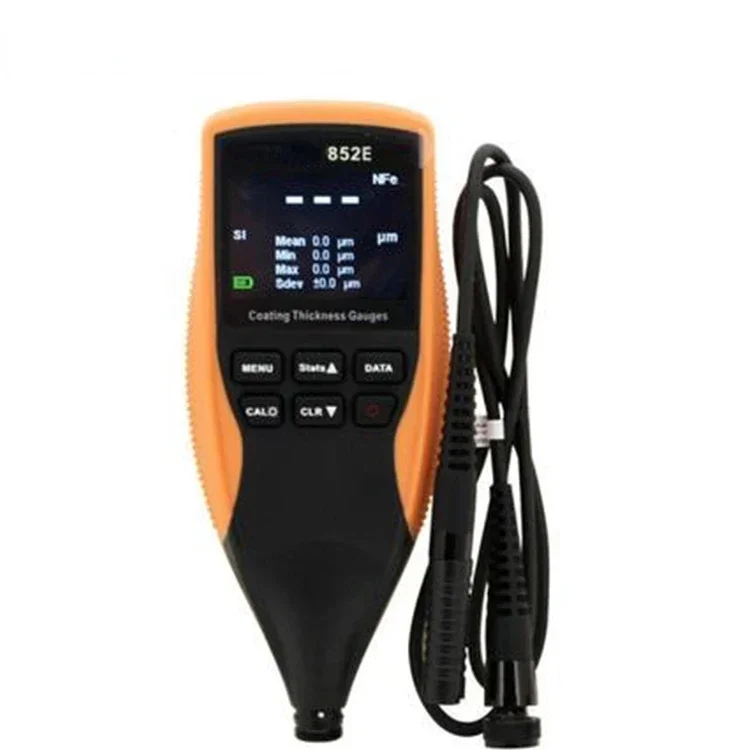 DECCA 852E Handheld Digital Paint Coating Thickness Gauge Meter Range 0~1250um (0~50mils) Non Magnetic Measurement