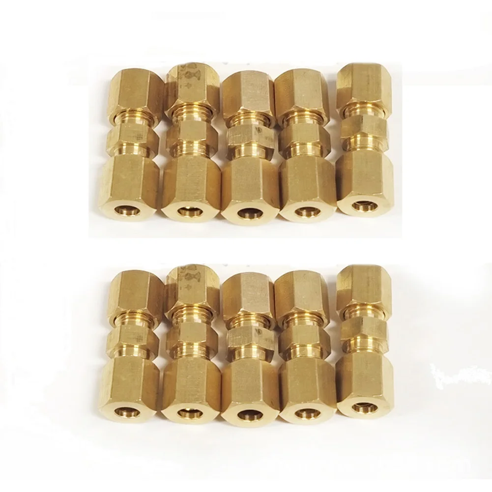 

10pcs 4.75mm Brake Line Connector Broad Compatibility Brake Line Connectors Automobiles Accessories