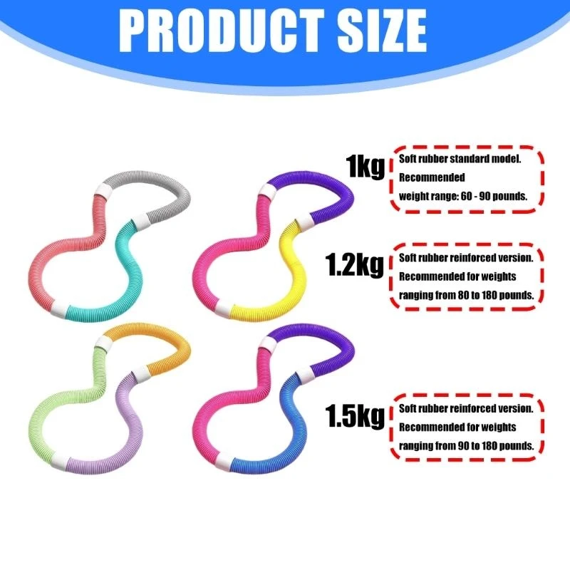 Regulable Exercise Hoops Without Harming Waist Sports Hoops Waist Trainer for Children Body Building Sports Hoops