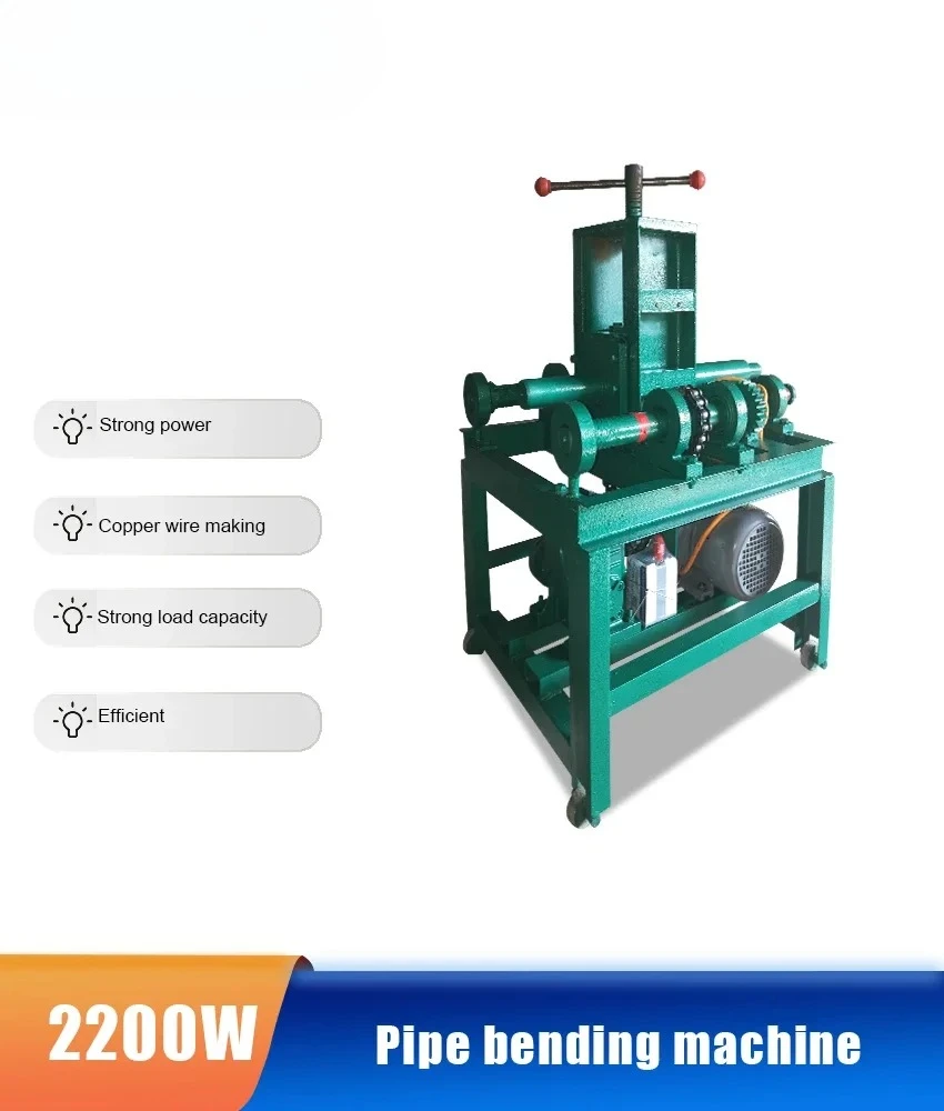 76 Type Electric Stainless Steel Pipe Bender Automatic Manual Pipe Bender Galvanized Square Tube Iron Arc Pipe Bender