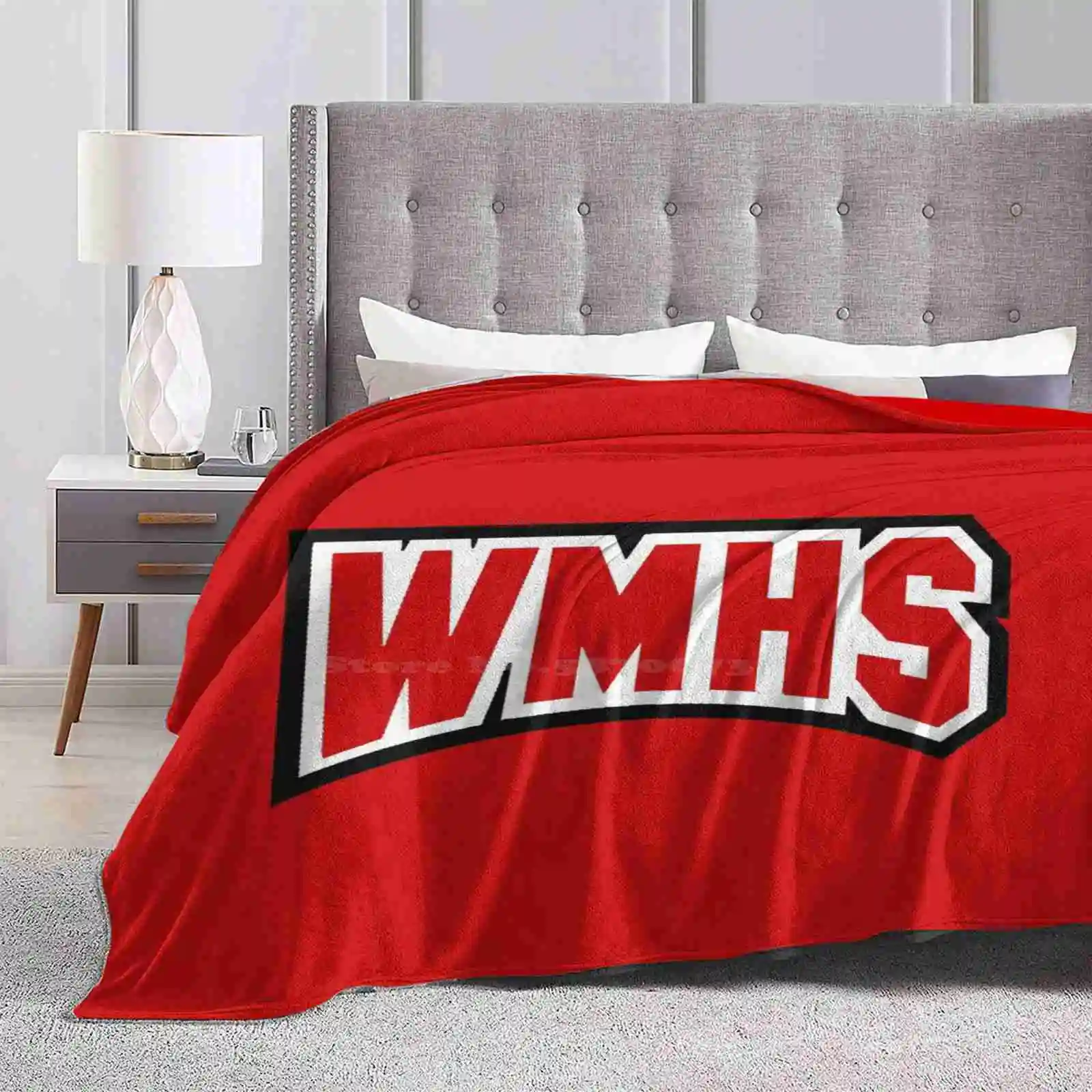 Wmhs Trend Style Funny Fashion Soft Throw Blanket Wmhs William Mckinley High School Glee Cheerios Cheerleaders Kitty Brittany